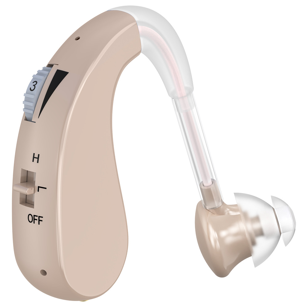 工場直売USB充電式ノイズリノイズアンプ耳掛け補聴器イヤホン集音器対外貿易版1