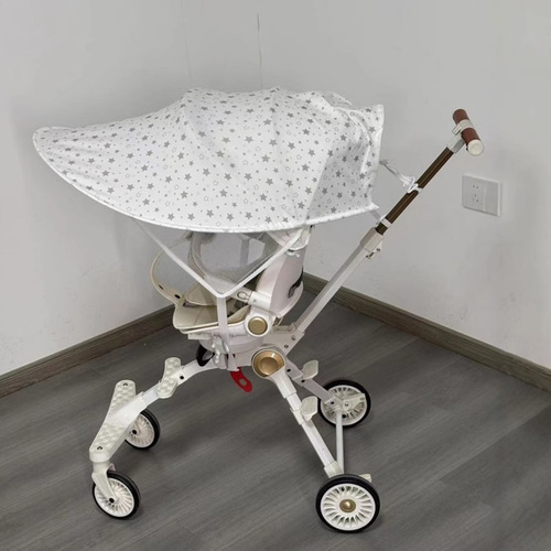 Baby stroller sunshade umbrella, strolling magic sunshade, sunscreen cover for children and babies, UV protection sunshade canopy