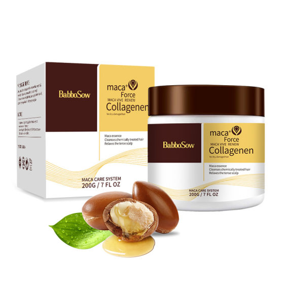 Collagen Hair Mask Hair Mask Moroccan Oil Hair Care Protein Repair Dry Hair Inverted Mask Cross-Border Supply
