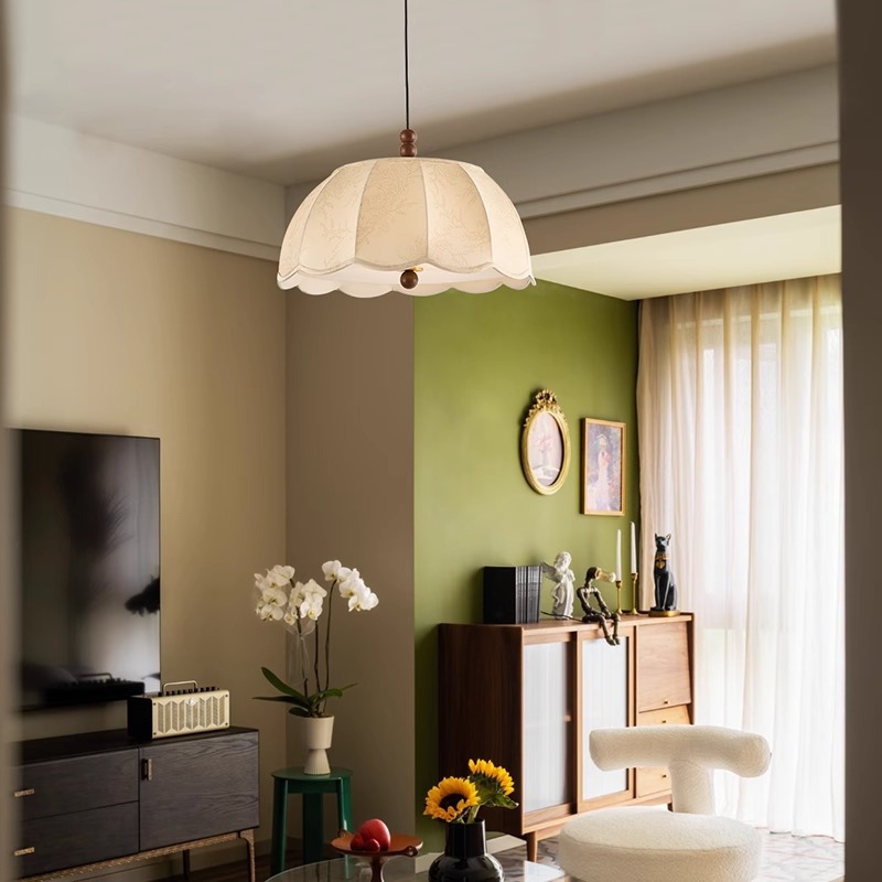 Lámpara de dormitorio de estilo Nanyang, estilo japonés retro, estilo tranquilo, estilo cálido de la red, sala de té francesa, lámpara de habitación residencial