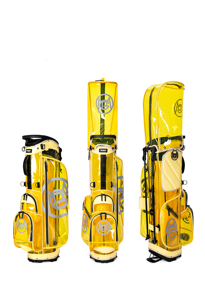 Túi đựng gậy golf PGM trong suốt chống nước, kiểu dáng Hàn Quốc, 127x31x36 cm — Túi bóng giá đỡ QB131 tùy chỉnh chi tiết 19