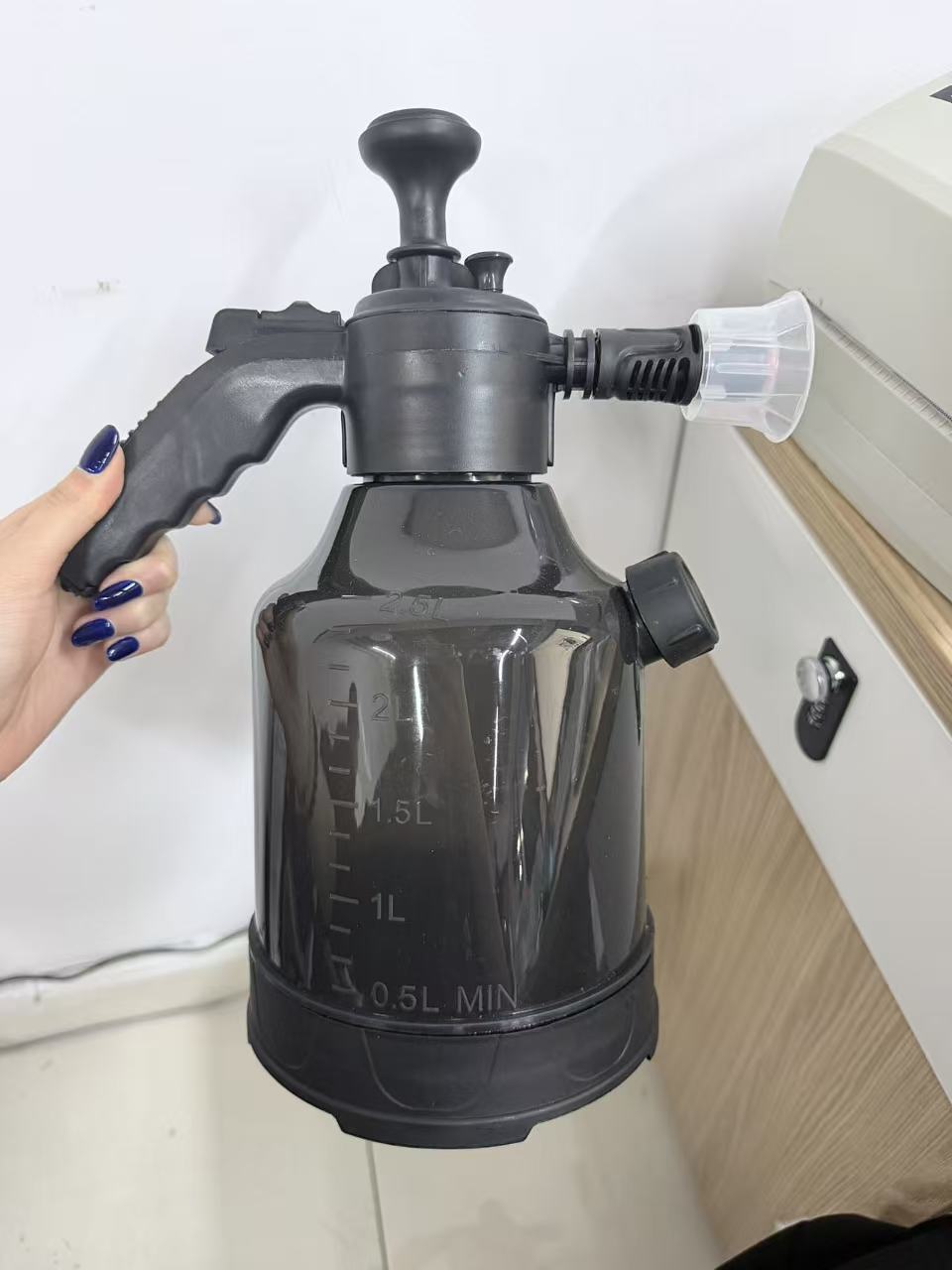 2.5L 검정색 주전자