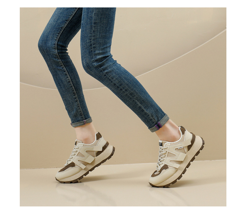 Damen Sneaker Forrest Gump Stil Mit Dicker Sohle Für Den Alltag_voghion.com