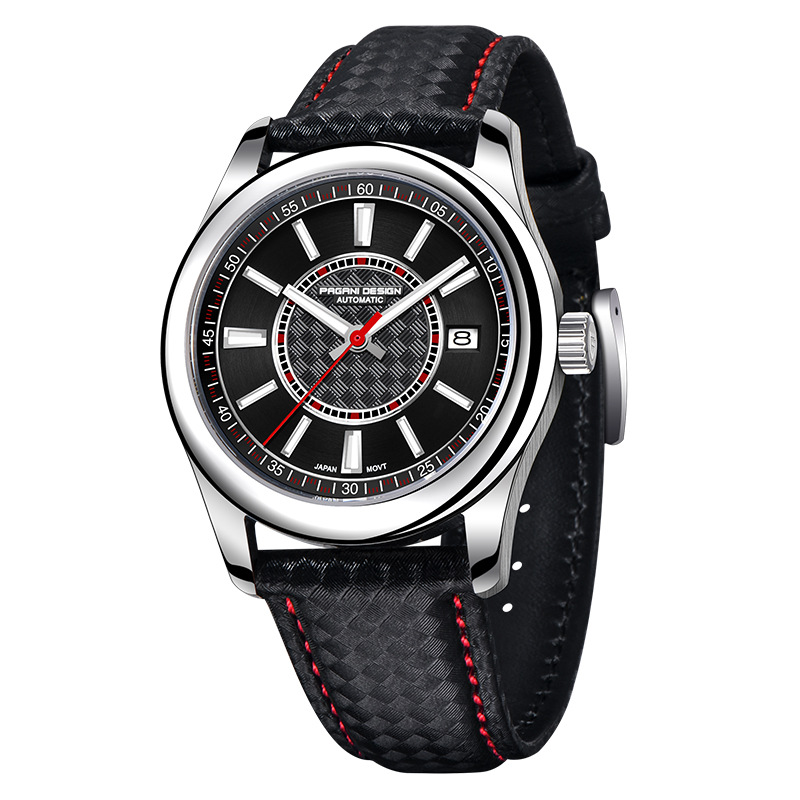 PAGANI DESIGN bojiani reloj para hombre reloj mecánico automático concha de acero reloj de calendario resistente al agua 1778