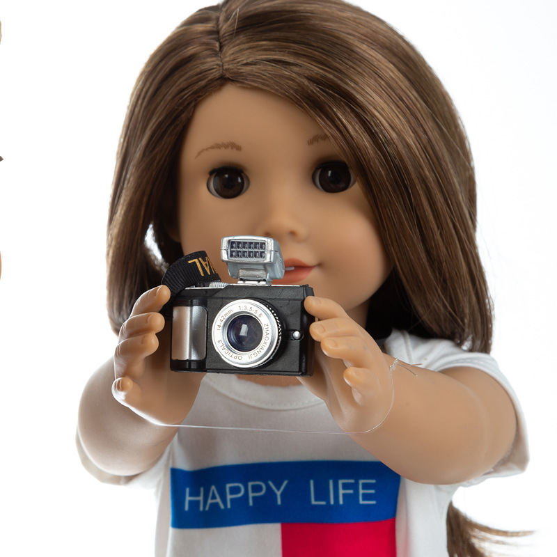كاميرتان صغيرتان صغيرتان من طراز BJD مبعتان لكاميرا BJD ذات صوت مسموع ومومضة من مسحوق أسود أصفر pic 7