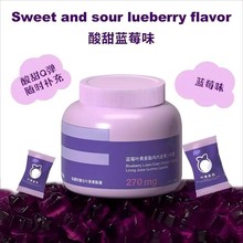 蓝莓叶黄素酯鸡内金果汁软糖独立包装便捷零食直播代发工厂定制