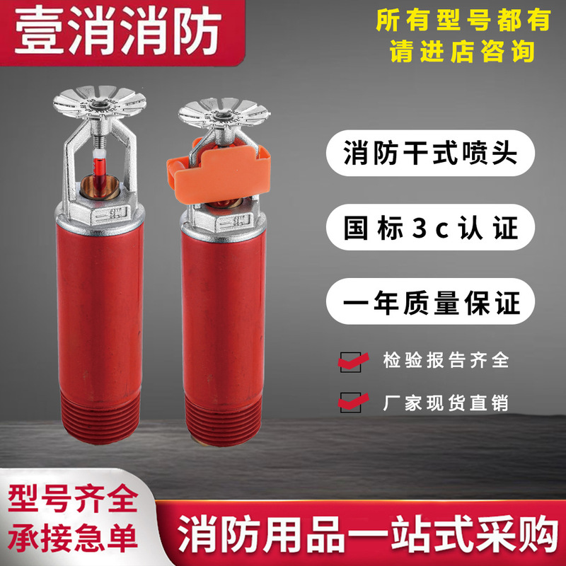 Dry Sprinkler Factory Directly Supplies T-Zstgx80-68Cq5 National Standard Dry Droop-Type Sprinkler for Cold Storage