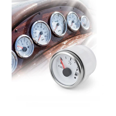 52mm Colorful Backlit Instrument Oil Level Gauge for Accurate Monitoring of Oil Volume for Yachts, Rvs, Trucks, Diesel, and Gasoline (automobile instrument)