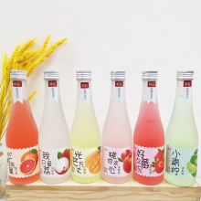 高颜值女士果酒草莓芒果蜜桃荔枝甜酒低度酒女士网红微醺果酒235m