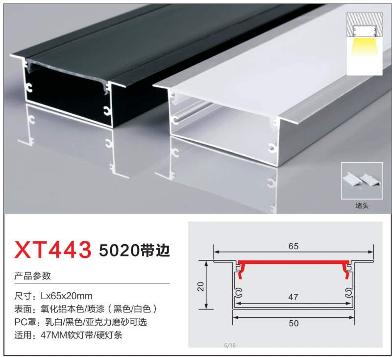 Light strip, linear light, LED lamp