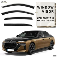 Подходит для BMW 7 серии Long Axis от дождя и дождя, бровей, BMW 7 серии, оконный козырек