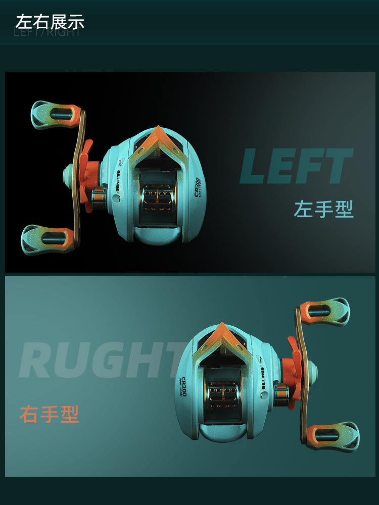 Bilingsluya gota de agua de metal largo lanzamiento anti-fritura línea de pesca transfronteriza nuevos productos peces peces macarón fábrica al por mayor