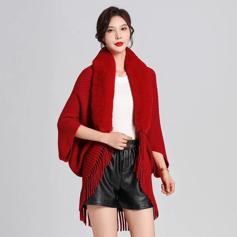 Autumn cardigan, cloak, 2022, oversize