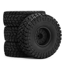 1/10 仿真攀爬车模型 1.9寸通用轮胎套装 SCX10 FMS TRX-4 易控