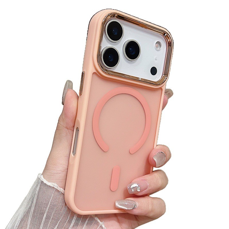 Apple 1716ProMax 磁気吸着15携帯電話ケース、肌触りの良いマット仕上げ、14フルカバー、13電気メッキ、指紋防止に適しています。|undefined