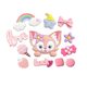 Soft Glue Lena Bell Pink Fox Cream Glue DIY Material Bag Handmade Shoes Water Cup Mobile Phone Shell Decoration
