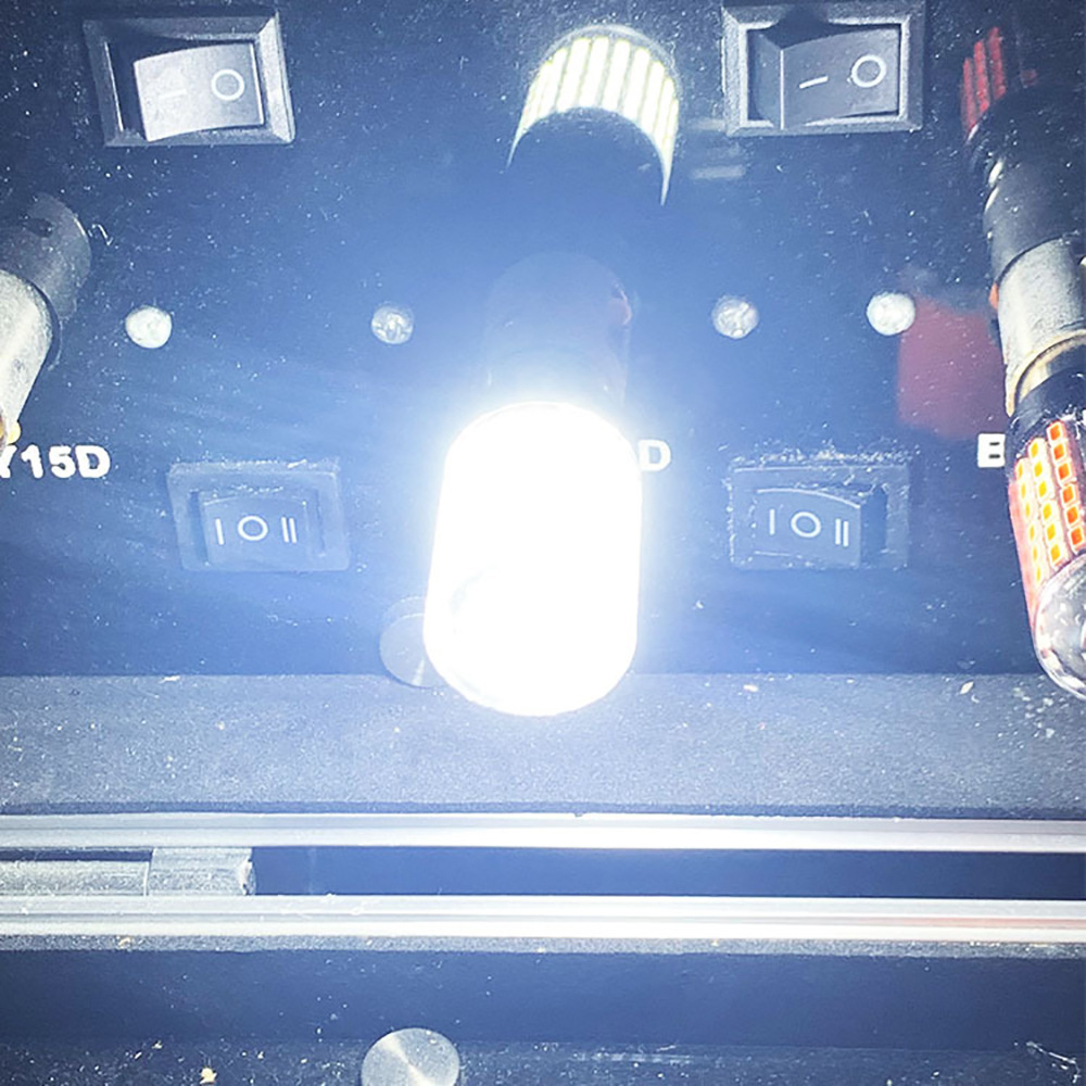 Qìchē T20 Car LED Turn Signal Brake Light 3014 High Brightness 144SMD (Brake light) - white-1156ba15s