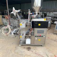 自动内外袋三边封 二手茶叶包装机 花茶带线标三角包袋泡茶包装机