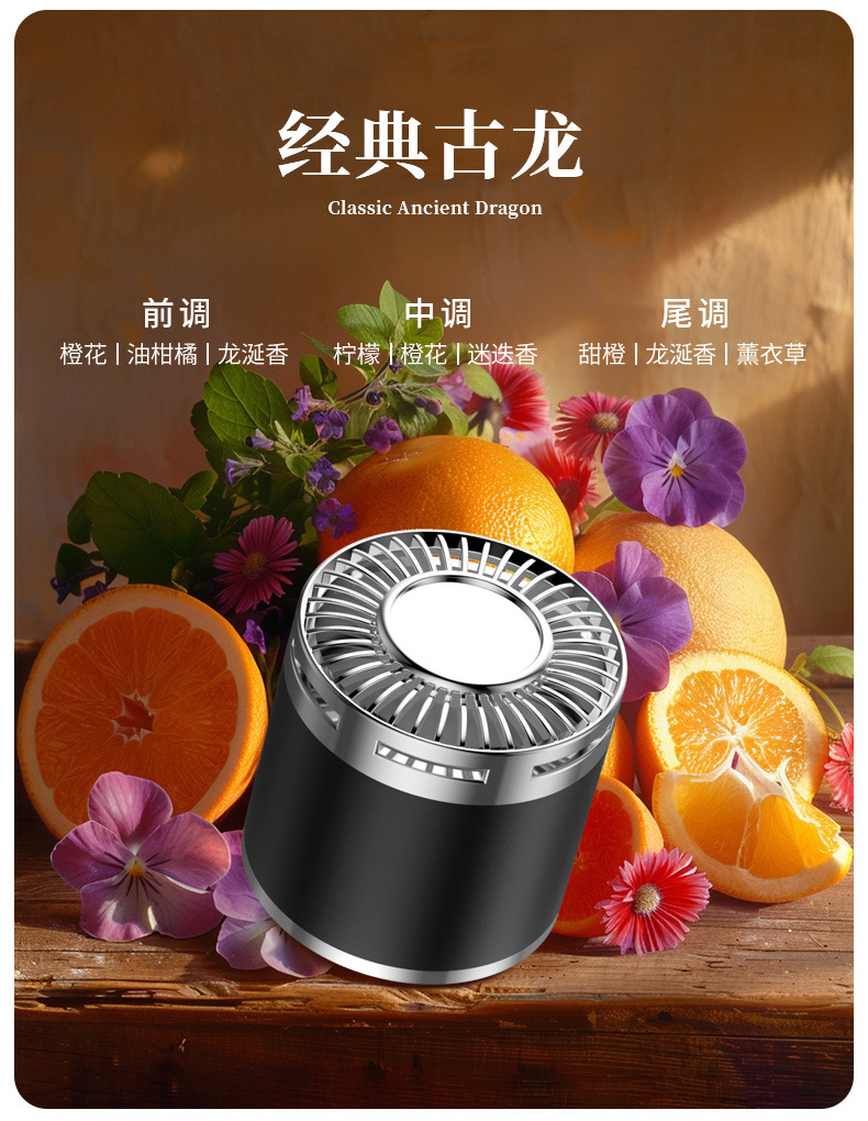 Gardenia Car Aromatherapy Car Solid Fragrance Balm Special High-End Fragrance Car Perfume Long-Lasting Fragrance for Men and Women