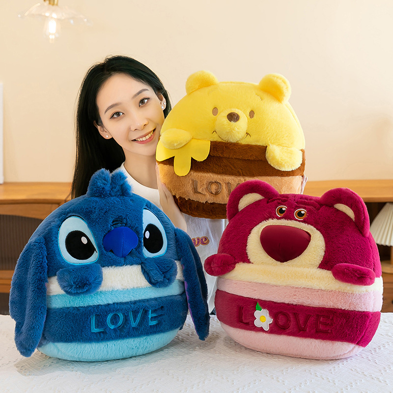 베개 퀼트 이중 목적 베개 접이식 에어컨 담요 자동차 내부 베개 3 대 1 사무실 낮잠 유물