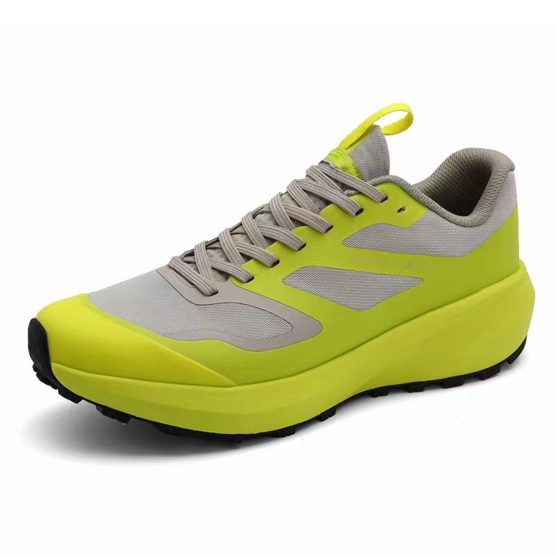 Pájaro con zapatos de carrera impermeables zapatos de montaña para hombre anti-deslizante transpirables zapatos de senderismo de fondo de verano red de trotar cómodo