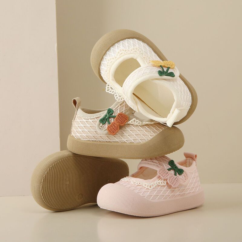 Spring and Summer Cute Little Flower Breathable Bean Shoes for Infants and Toddlers, Baby Princess Shoes, New Spring and Autumn Girls' Single Shoes Spring and Summer Cute Little Flower Breathable Bean Shoes for Infants and Toddlers, Baby Princess Shoes, New Spring and Autumn Girls' Single Shoes
