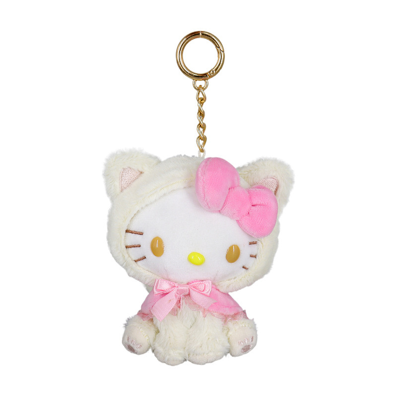 日本サンリオ クロミ シナモンドッグ パチャドッグ メロディー 癒し猫シリーズ ぬいぐるみペンダントドール|undefined