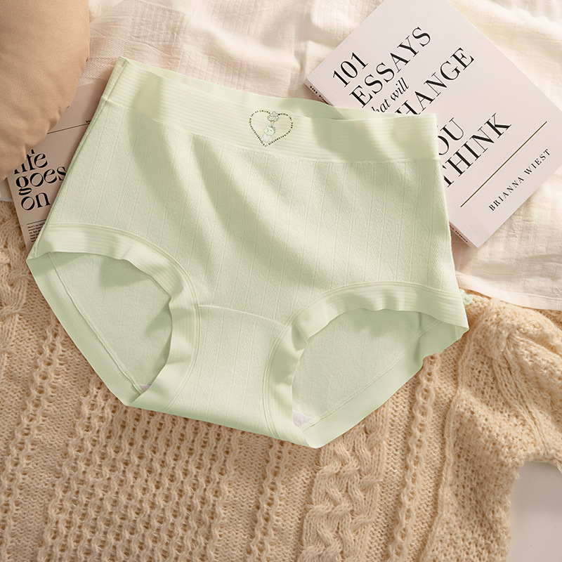 Fat mm talla grande 200 kg de algodón sin costuras, entrepierna antibacteriana de alta elasticidad, tipo A, ropa interior de algodón para bebé, bragas de mujer de cadera