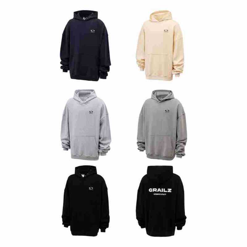 Cross-border exclusive for European and American fashion brand GRAILZ high quality men's embroidered Terry sweater kanye same hoodie Cross-border exclusive for European and American fashion brand GRAILZ high quality men's embroidered Terry sweater kanye same hoodie