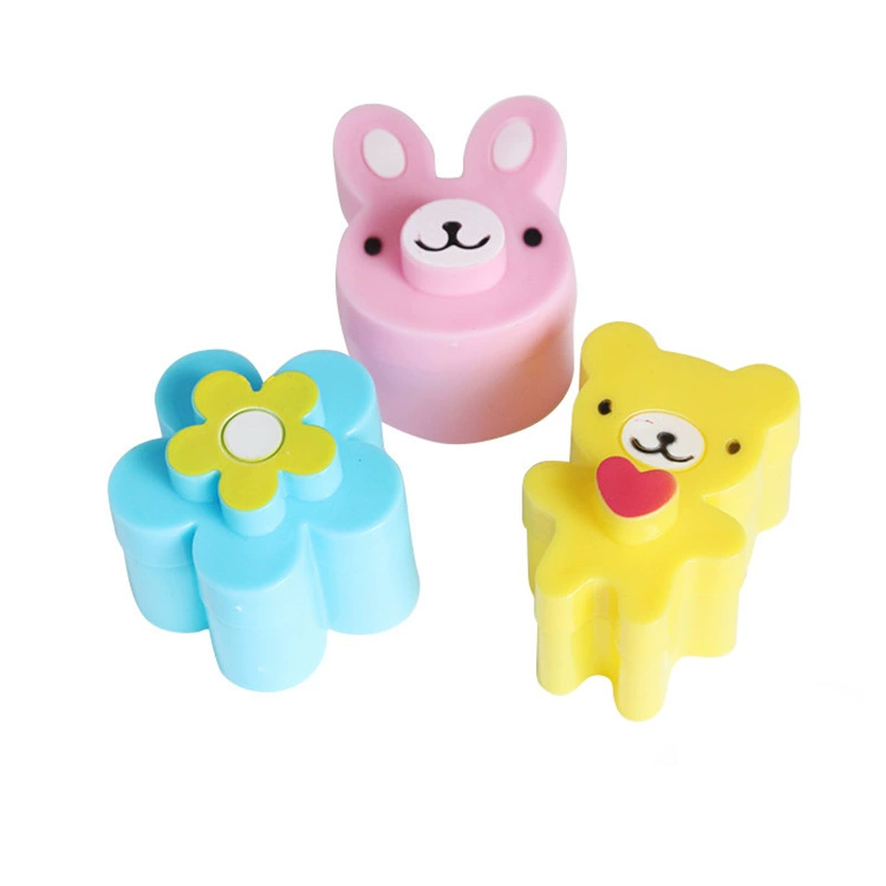 Cute mold, compact stamping machine, wholesale, cute animals, flowered, bread