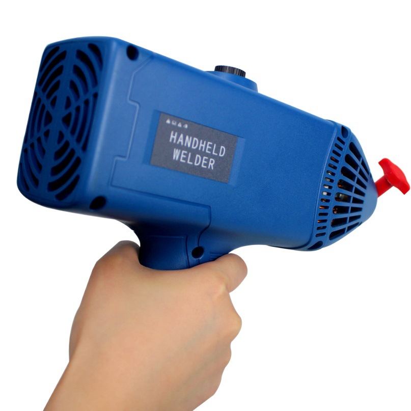 Hogar 220V Enchufe europeo 110V enchufe de EE. UU. máquina de soldadura eléctrica de mano ligero portátil ajustable DC equipo de soldadura eléctrica