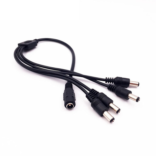 DC one to four monitoring power cord 12V1 drags 4 DC lines 5.5*2.1 monitoring branch line 1 female divided into 4 male