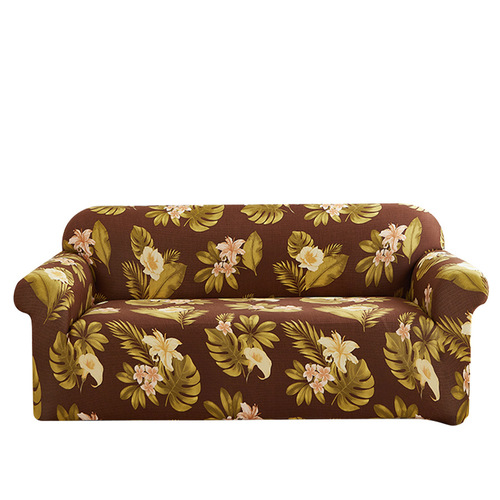 Cross-border dirty printing elastic all-inclusive sofa cover washable printing elastic sofa dust-proof cover sofa cover 