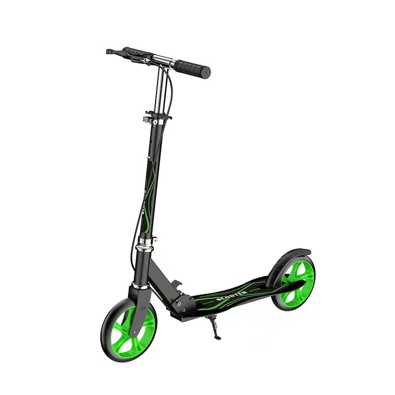 Scooter para adultos scooter adolescente rueda grande de dos ruedas dos ruedas plegable ciudad adulto freno de mano