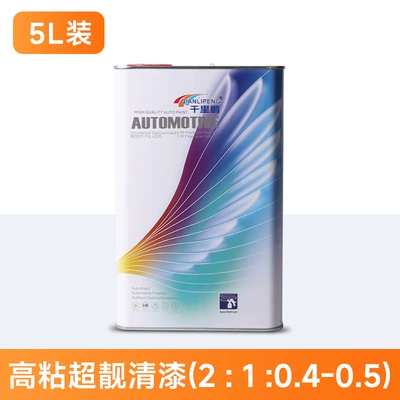 Avtomobil boyası, 4L Containers, Anti-Scratch, High - high-viscosity-super-beautiful-varnish-2104-05-5l-package-5lbarrel-liquid-paint
