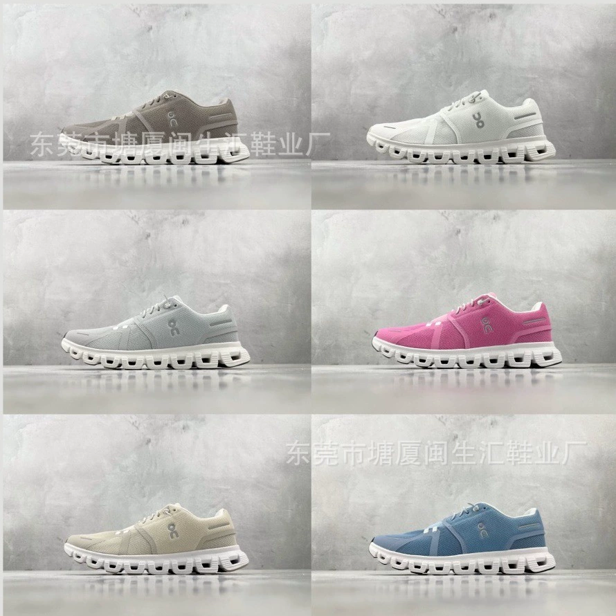 Cross-Border on Running New Model Cloud 6 Men's and Women's Casual Lightweight Anti-Slip Breathable Cushioning Sports Running Shoes Cross-Border on Running New Model Cloud 6 Men's and Women's Casual Lightweight Anti-Slip Breathable Cushioning Sports Running Shoes