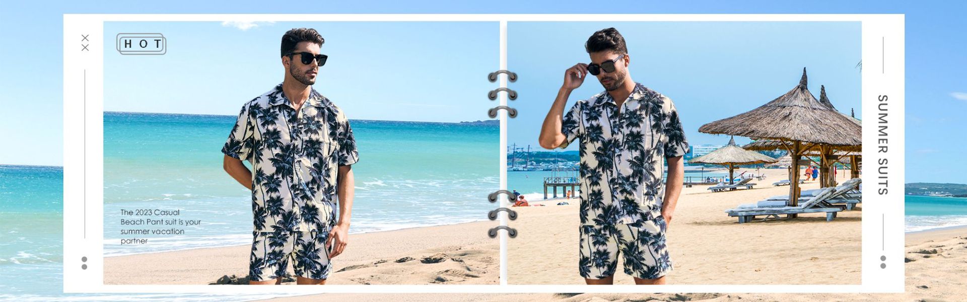 Hawaiian Beach Floral Set