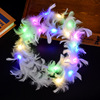 new pattern Feather Garland Headdress angel Feather Garland Night market gift Manufactor wholesale