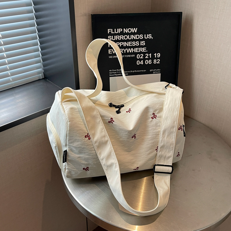 운동 피트니스 가방 여성 요가 가방 건습 분리 수영 가방 대용량 휴대용 가벼운 여행 수납 가방