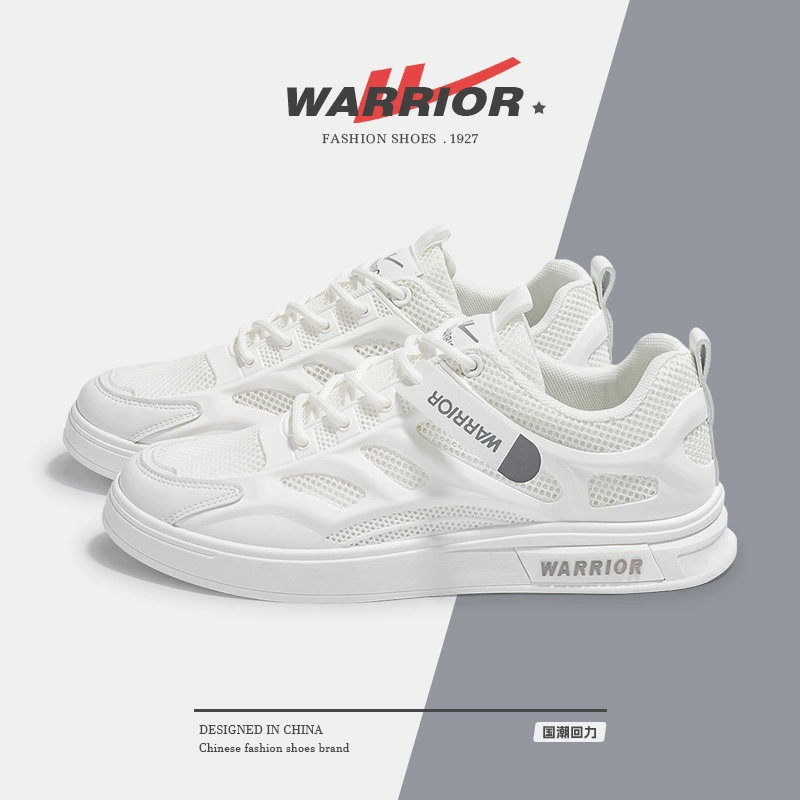 Подними мужскую обувь летом 2024 новая сетчатая дышащая доска обувь осенний тренд мужчины повседневная маленькая белая обувь мужчины