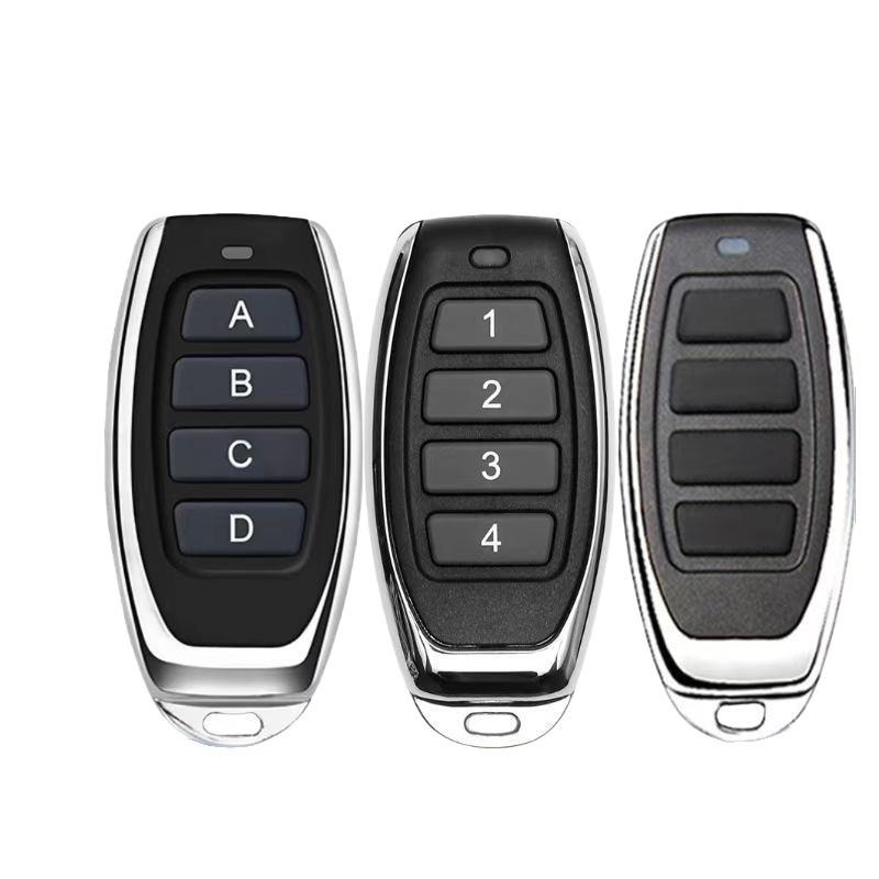 防水433遥控器玻璃指纹锁门锁电磁锁带休眠延时EV1527无线遥控器