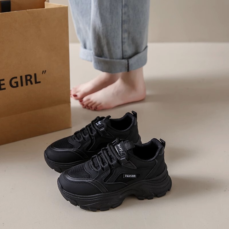 Women's Shoes Work Long Standing Soft Sole Not Tired Feet sneaker Spring Black KFC Women's Shoes Work Shoes Kitchen