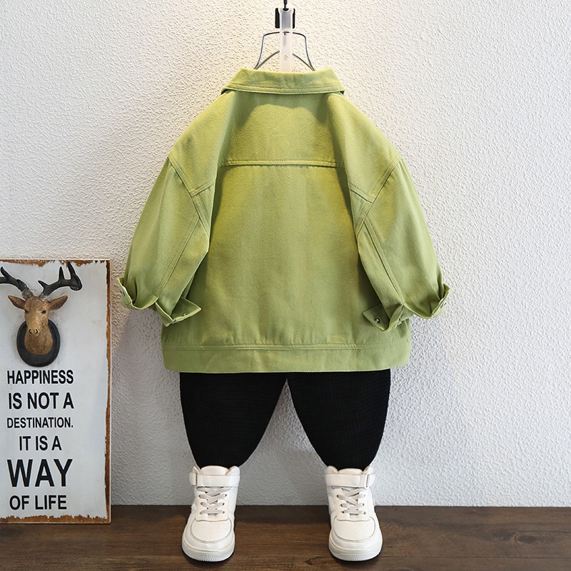 남아 및 아동용 재킷, 가을 아동용 재킷, 셔츠,  용 가디건, 2023 봄, 가을 새로운 한식 상의