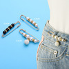 Trousers, skirt, brace, clothing, pin, protective underware, brooch, clips included