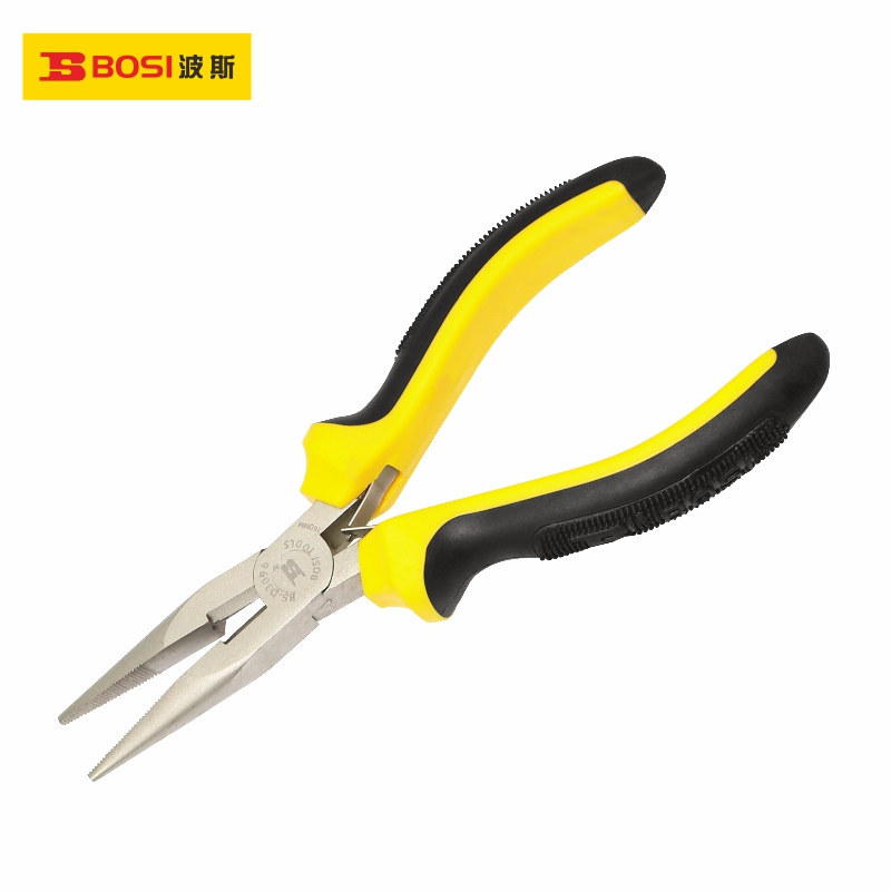 波斯工具镍铁合金尖嘴钳 尖咀钳6寸8寸 BS193096 BS193082