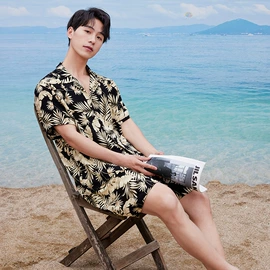 男式沙滩裤;男式衬衫;男式休闲短裤