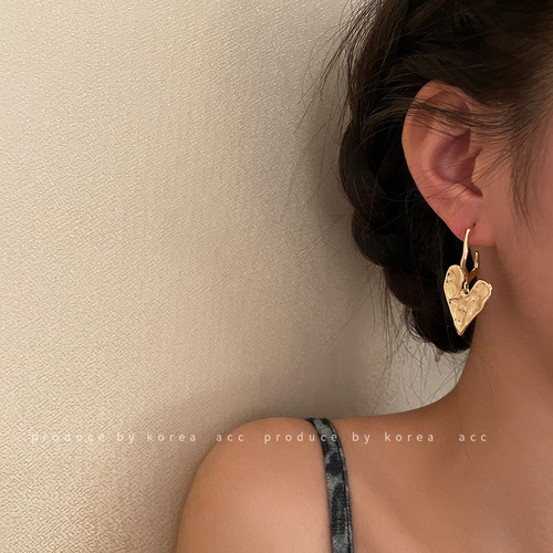 925 Silver Asymmetric Pearl and Diamond Studded Earrings, Korean Style, Simple and Elegant Women's Vintage Earrings, Bulk Wholesale