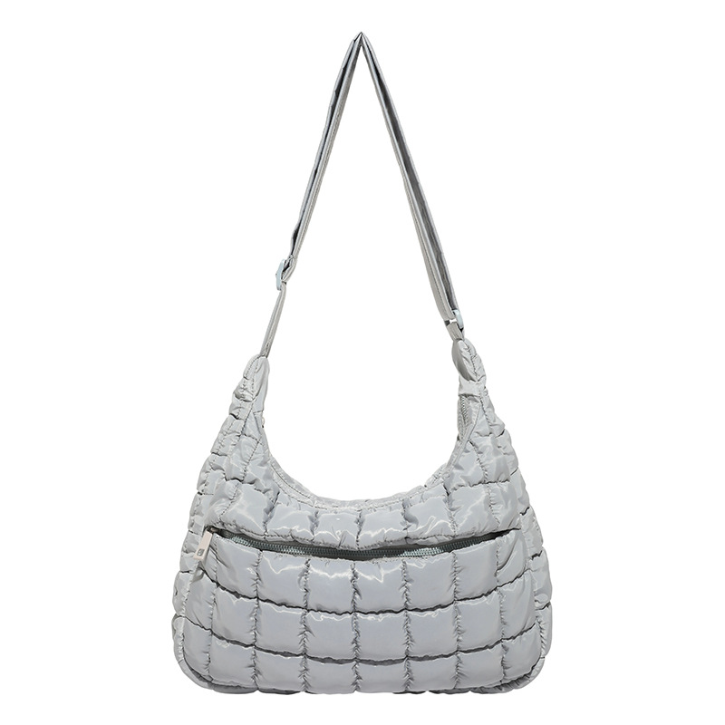Bolsos de nubes plegados transfronterizos para mujeres 2025 nueva moda coreana diaria versátil bolso de hombro casual