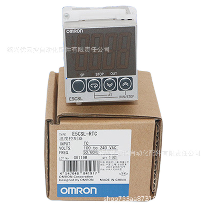 OMRON E5CSL-RTC Digital Display Thermostat Relay Output Industrial Temperature Controller Price Negotiable OMRON E5CSL-RTC Digital Display Thermostat Relay Output Industrial Temperature Controller Price Negotiable