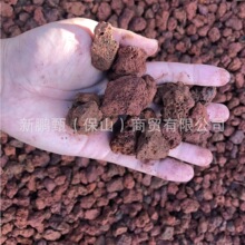 火山石浮石颗粒云南腾冲火山石过滤用浮石颗粒30~50mm红色火山石